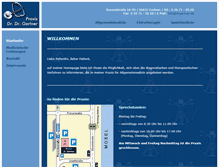 Tablet Screenshot of drgartner.de